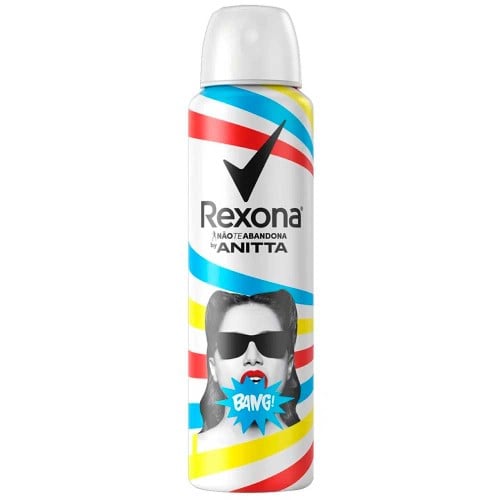 Desodorante Rexona Bang by Anitta Antitranspirante Aerosol com 150ml