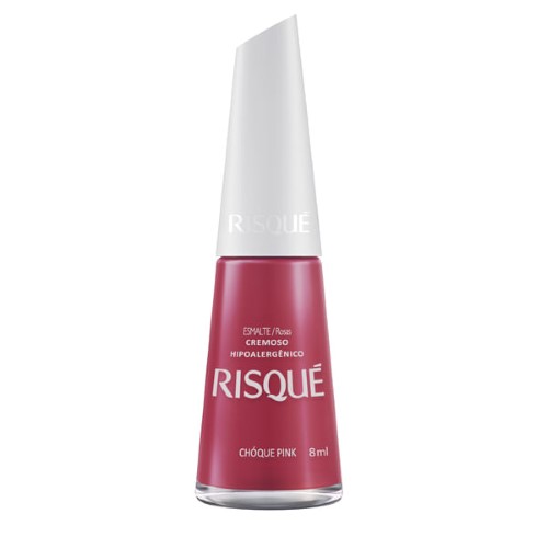 Esmalte Risqué Rosas Chóque Pink 8ml