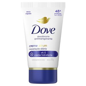 Desodorante Dove Feminino 50gr Creme Serum Reparacao Diaria