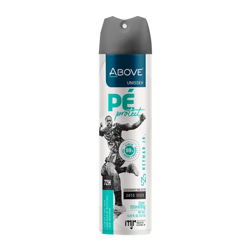 Desodorante Para Pés Above Pedico Protect Neymar Jr. Unissex 150ml