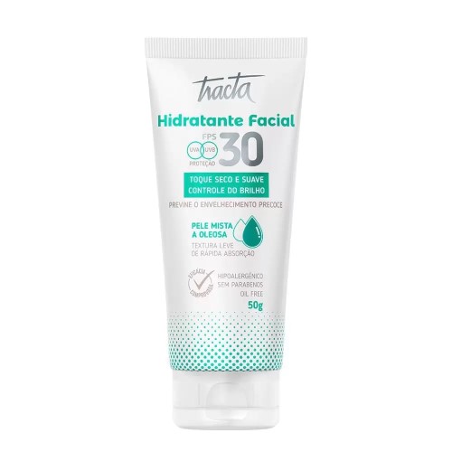 Tracta FPS30 Pele Mista A Oleosa - Hidratante Facial 50g