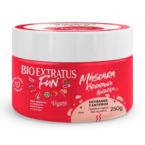 Máscara Capilar Bio Extratus Fun Hidratante e Nutritiva 250g