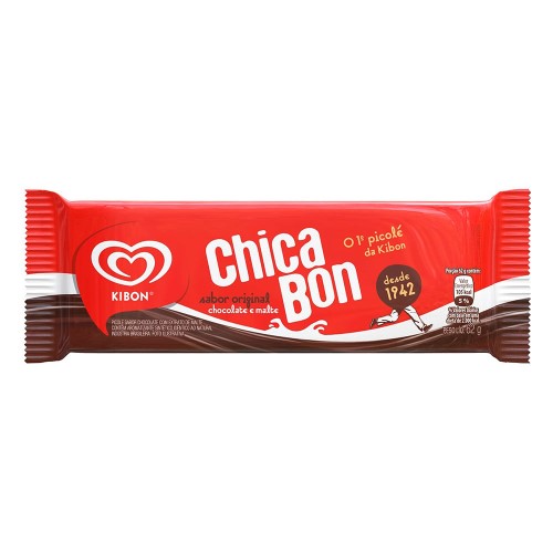 Sorvete Kibon Chicabon Chocolate e Malte 62g