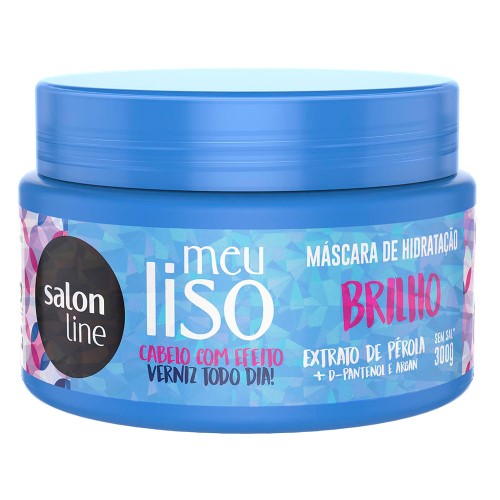 Máscara de Tratamento Salon Line Meu Liso #Brilhante 300g