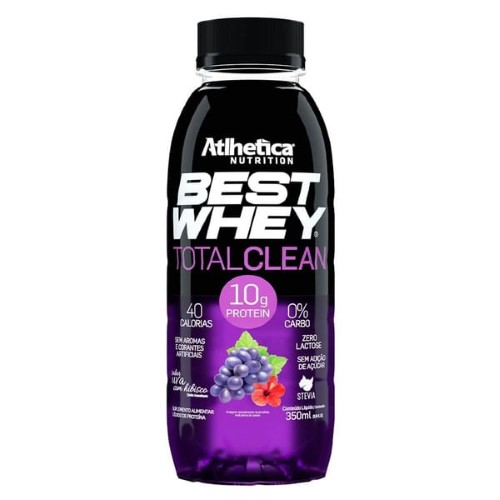 Best Whey Atletica Nurition Total Clean Uva com Hibisco 350ml