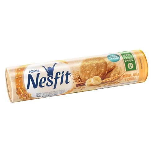 Biscoito Nesfit Banana, Aveia e Canela 160g