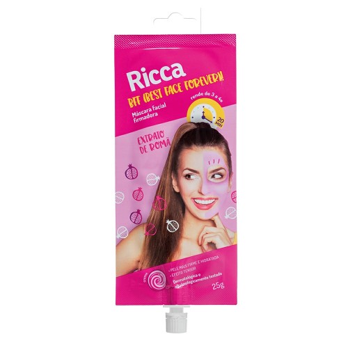 Máscara Facial Firmadora Ricca 25g