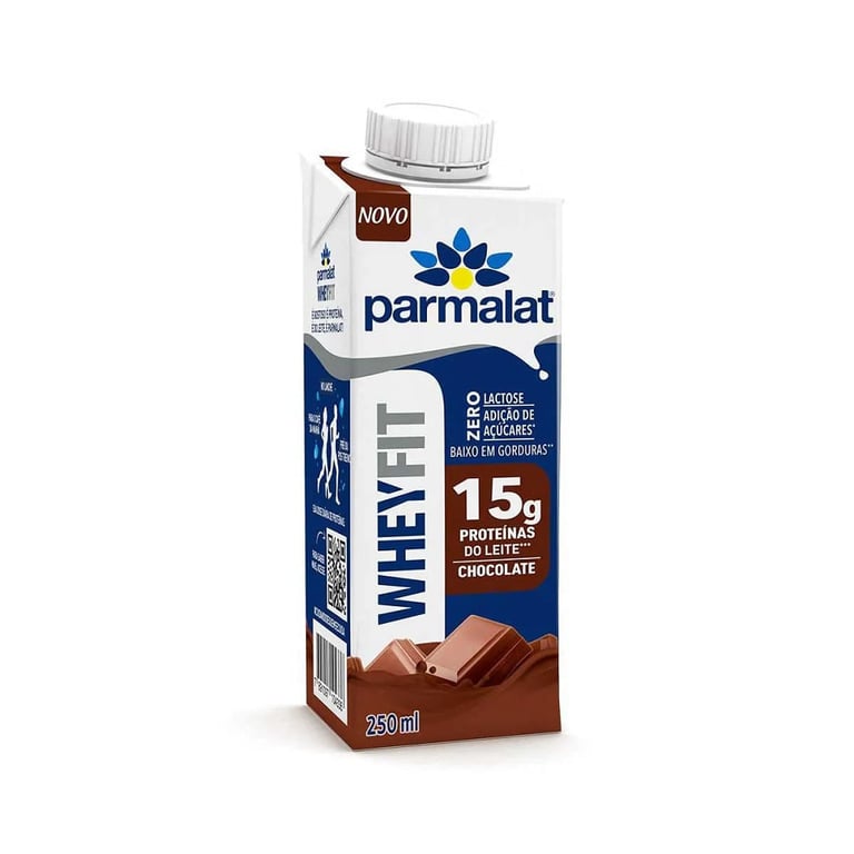 Bebida Láctea Parmalat Wheyfit 15g Chocolate 250 Ml