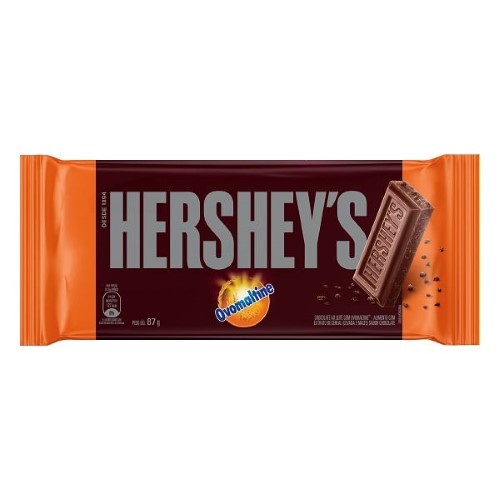 Chocolate Hersheys ao Leite Ovomaltine 87g