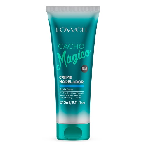 Creme Capilar Modelador Lowell Cacho Mágico 240g