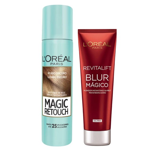 L’Oréal Paris Magic Blur Kit - Corretivo Louro Escuro + Aperfeiçoador