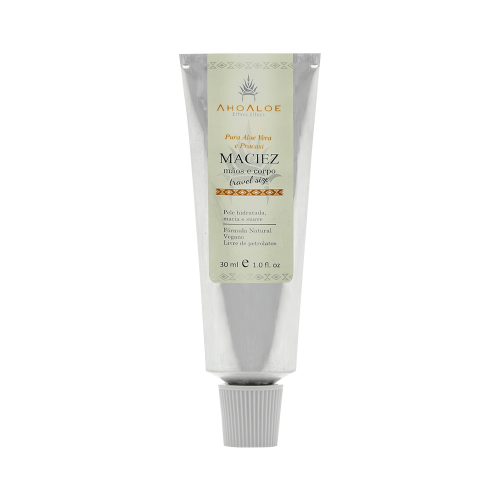 Creme para Mãos Natural e Orgânico Maciez 30ml - AhoAloe