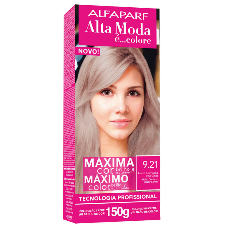 Tintura Altamoda E Colore 9.21 Loção Clarissi 150G - Altamoda