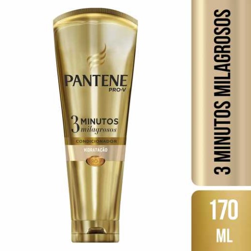 Condicionador Pantene Pro-v 3 Minutos Milagrosos Hidratação 170ml