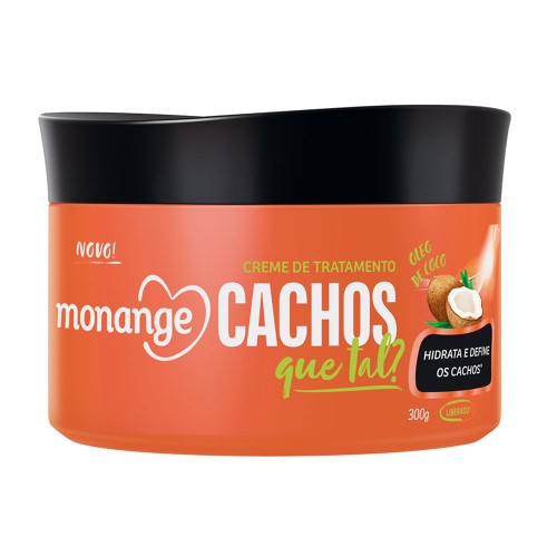 Creme de Tratamento Monange Cachos Que Tal 300g