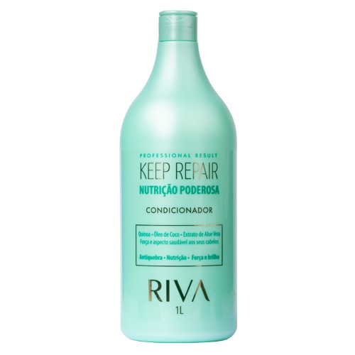 Condicionador Riva Profissional Keep Repair Nutrição Poderosa 1L