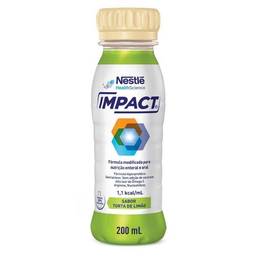 Suplemento Alimentar Impact Nestlé Torta de Limão 200ml