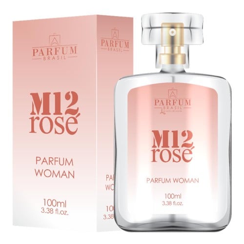 Perfume Feminino Parfum Brasil M12 Rose 100ml