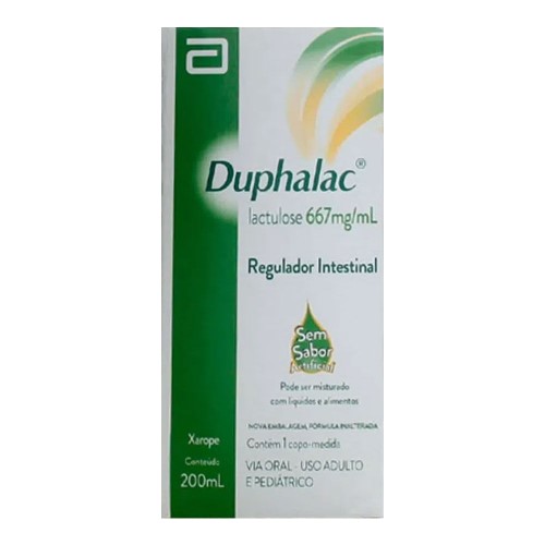 Regulador Intestinal Duphalac Abbott 200ml Solução