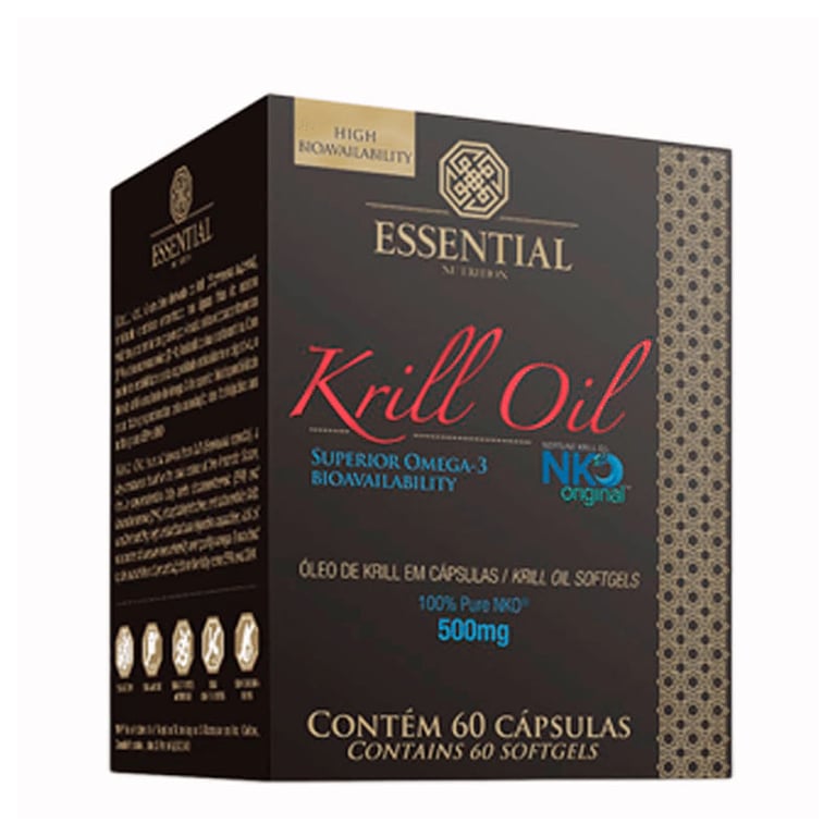 Krill Oil Essential Nutrition 60 cápsulas