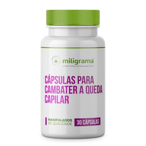 Cápsulas para Combater a Queda Capilar 30 cápsulas