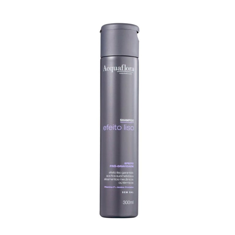 Shampoo Acquaflora Efeito Liso 300Ml - Acquaflora