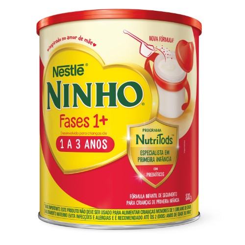 Fórmula Infantil de Seguimento Ninho Fases 1+ 800G