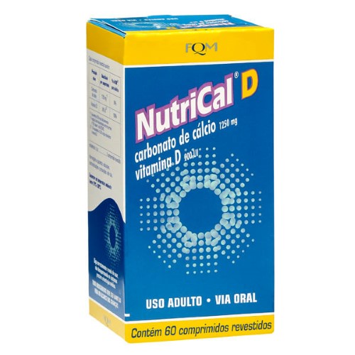 Nutrical D 500mg/200UI c/60 Comprimidos