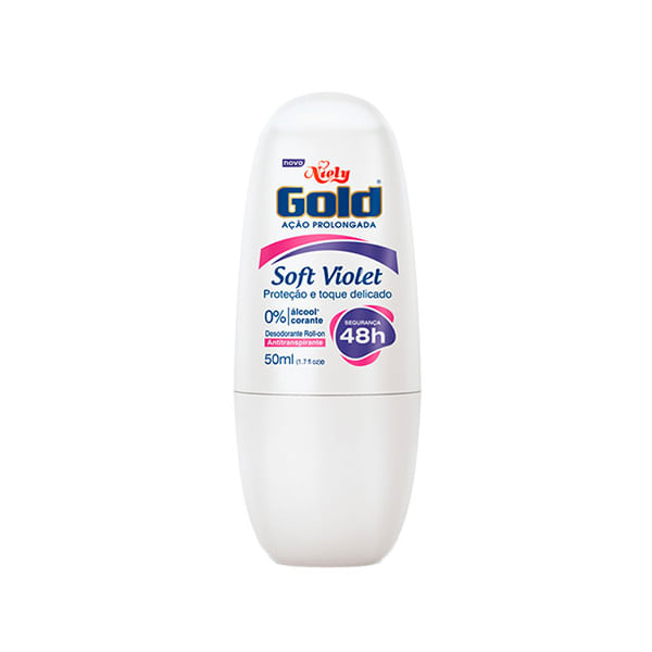 Desodorante Niely Gold Rollon Soft 50Ml - Niely Gold