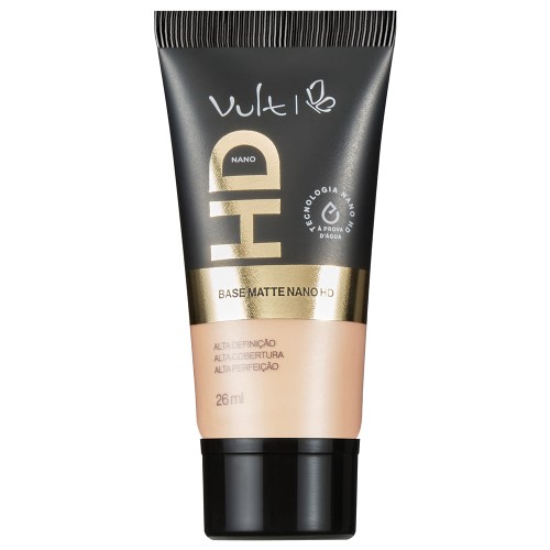 Base Líquida Facial Matte Nano Hd V110 Vult 26ml