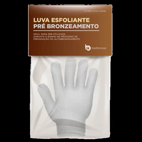 Best Bronze Luva Esfoliante Pré Bronzeamento - 1 Un