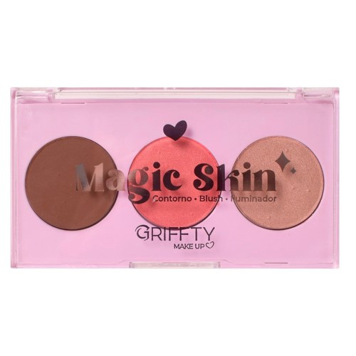 Paleta Griffty Contorno Blush E Iluminador 03