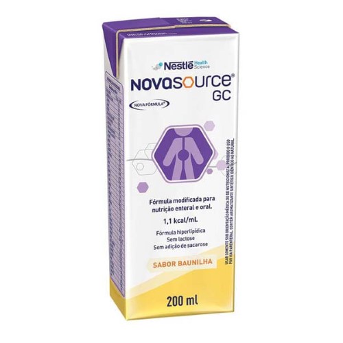 Novasource Gc Baunilha Nestlé 200Ml