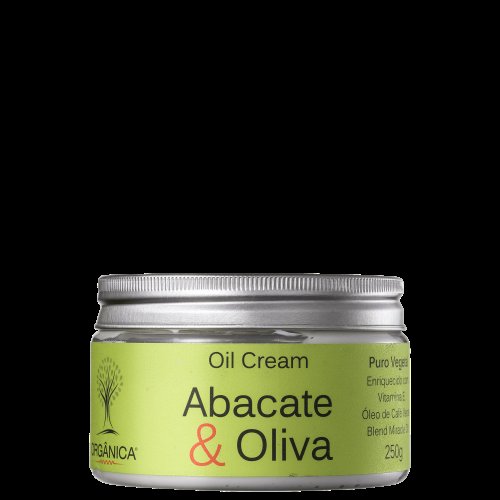 Creme Hidratante Orgânica Oil Cream Abacate & Oliva 250g