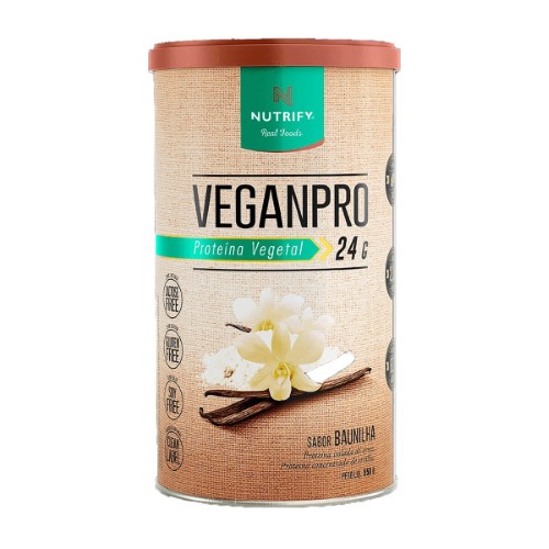 Proteína Vegetal Nutrify Veganpro Baunilha 550g