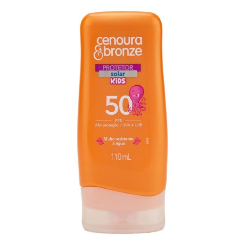 Protetor Solar Kids Cenoura & Bronze Fps50 110ml