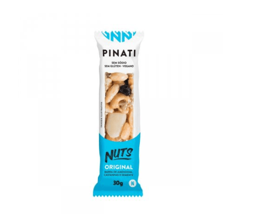 Barras Pinati Nuts Original 30g 2 unidades