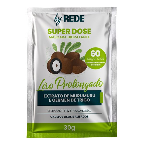 Sachê De Tratamento Capilar By Rede Liso Prolongado 30g