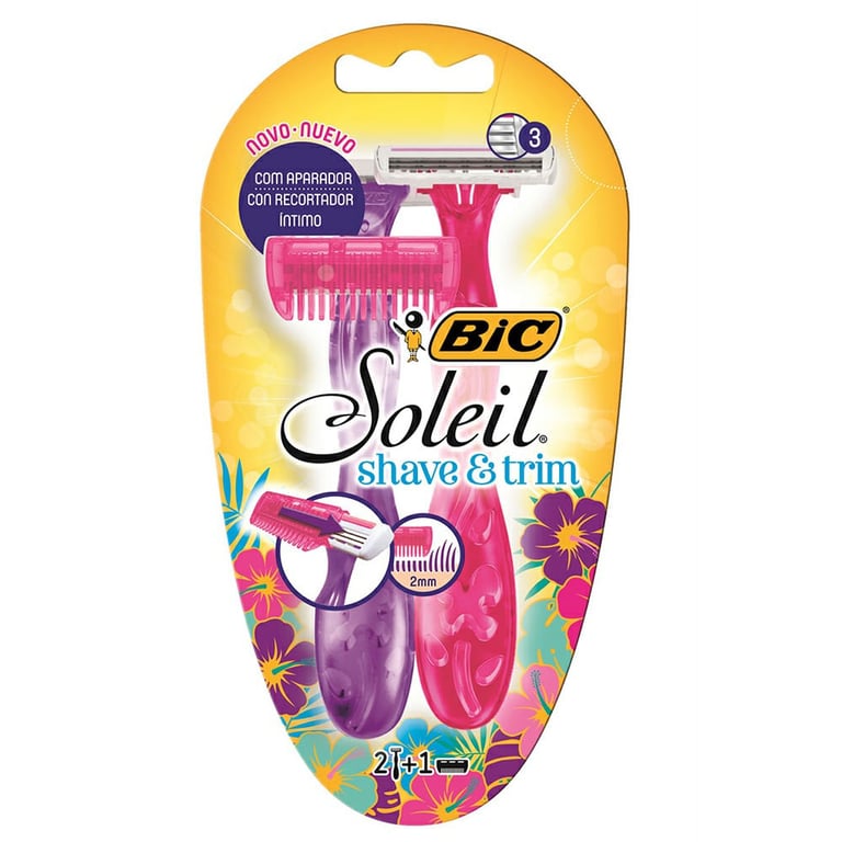 Aparelho de barbear Bic Soleil Shave trim