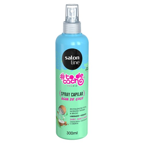 Spray para Cabelo Salon Line Água de Coco 300ml