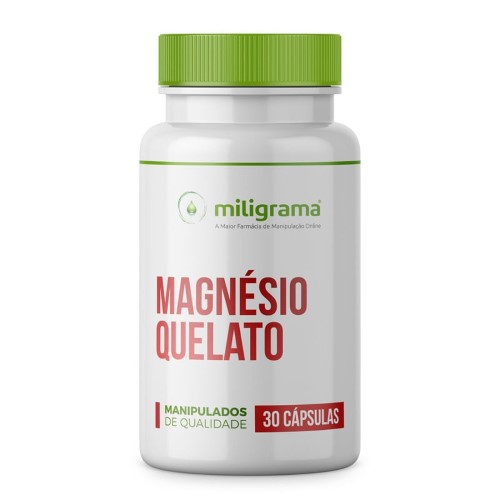 Magnésio Quelato 200mg 30 Cápsulas