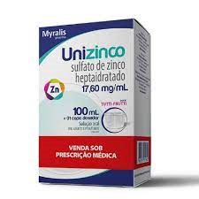 Unizinco 17,60 MG C/100ml