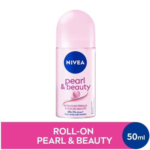 Desodorante Antitranspirante Roll On NIVEA Pearl & Beauty 50ml