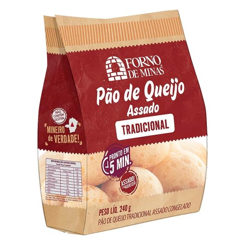 Pão de Queijo Forno de Minas Tradicional 240g