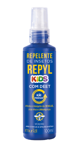 Repelente de Insetos Muriel Repyl Kids Spray com 100ml