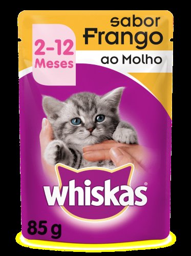 Ração Whiskas Sachê Frango Filhotes