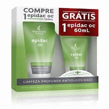 Sabonete Liquido Epidac Oc Pele Oleosa e Acneica 150ml + Sabonete Liquido Epidac Oc Pele Oleosa e Acneica 60ml