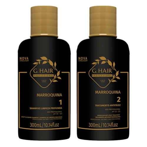 G. Hair Marroquino Kit – Shampoo + Tratamento