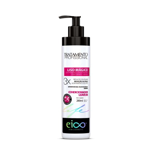 Condicionador Eico New Cosmetic Liso Mágico 280ml