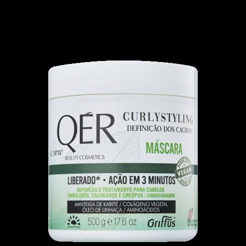 Griffus QÉR Beauty Cosmetics Curly Styling Máscara Capilar